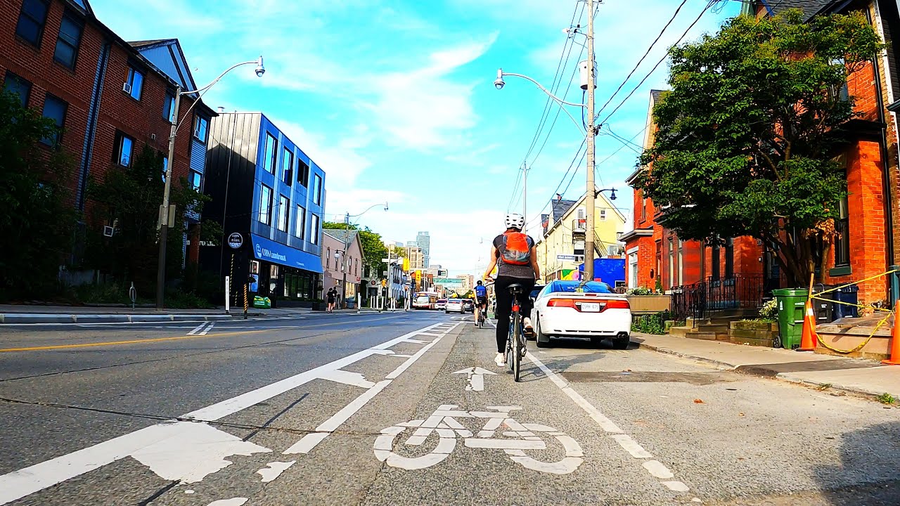 Harbord St & Hoskin Ave (Toronto) Narrated Bike Ride YouTube