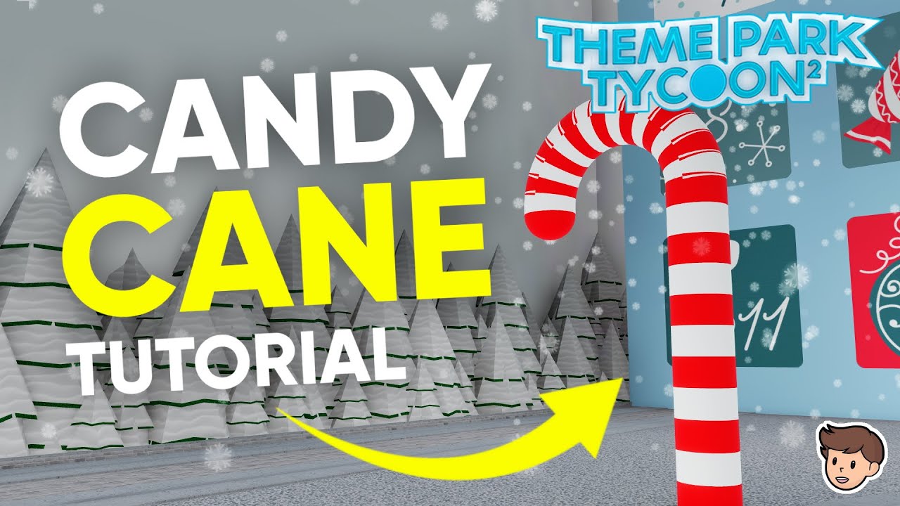 🎅🏼 Theme Park Tycoon 2 CANDY CANE Tutorial  | Christmas Calendar | Kosii