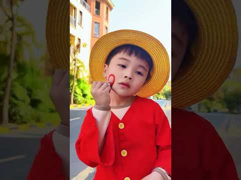 小路飞和果果的爱#海贼王#路飞