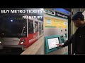 FRANKFURT  : how to buy metro, train, bus tickets from the machines