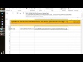 AfinScript Upload Excel data onto SQL Server