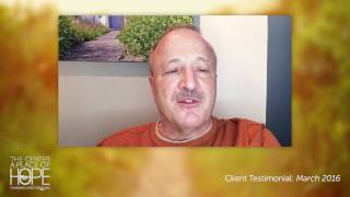 The Center - A Place of HOPE Video Testimonial - March 2016