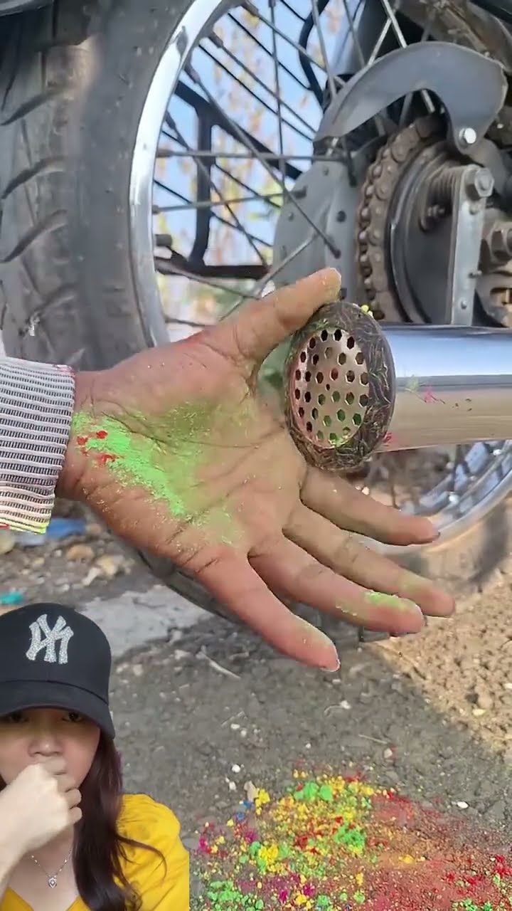 PASIR WARNA ADEK DI KNALPOT KERETA JADI BAGUS ⁉️?