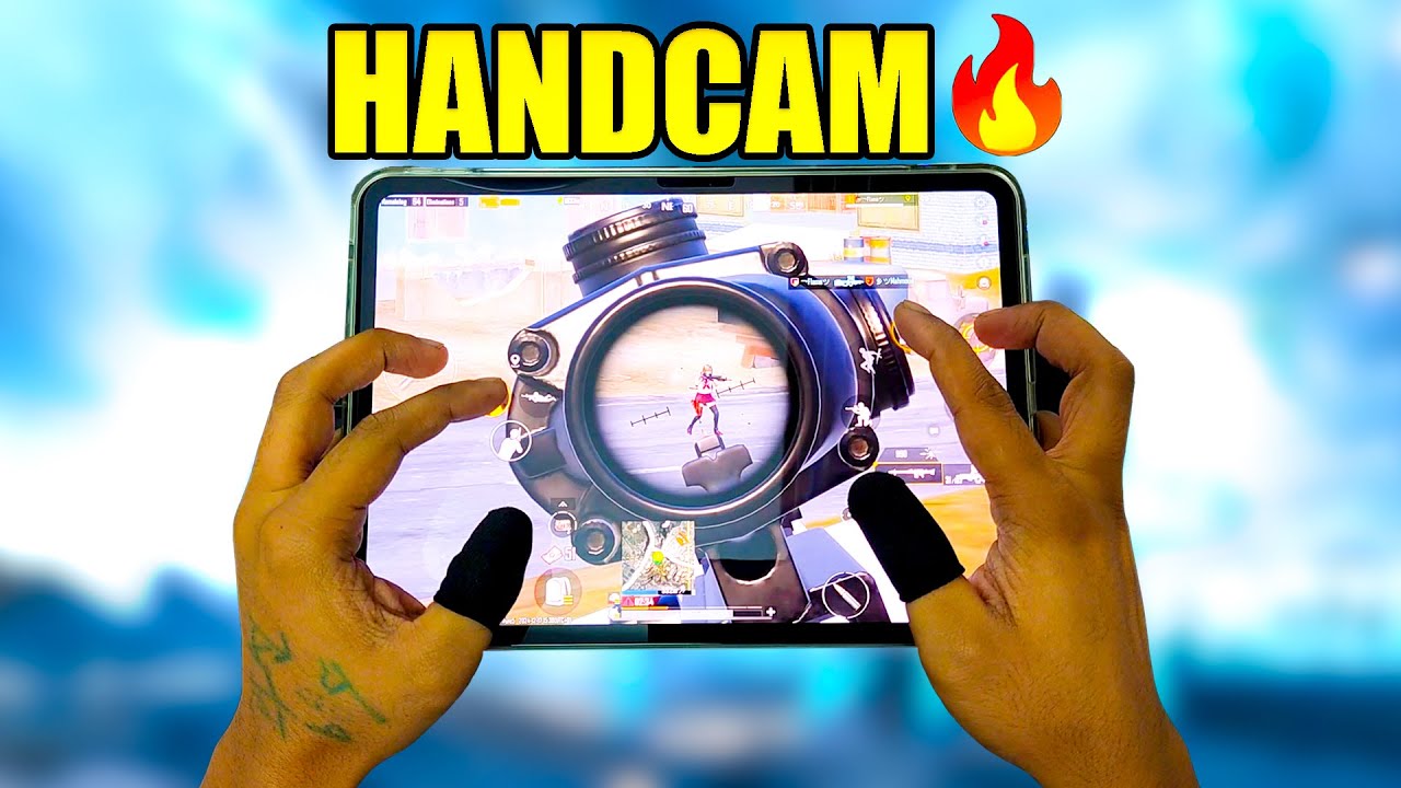 iPad Pro M4 | Best PUBG Mobile HANDCAM 6 Finger Claw + Gyroscope - YouTube