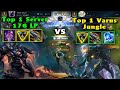 Aatrox Wildrift Tốc chiến | Top 1 server 176 LP vs Top 1 Varus Jungle | Top Rank server China