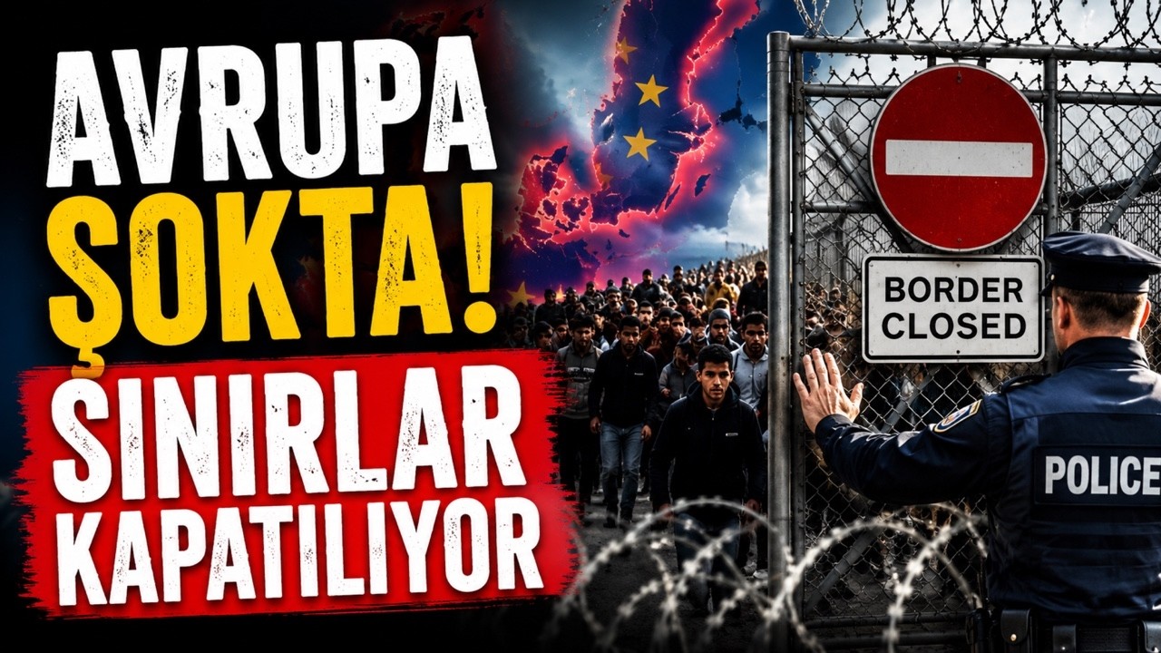 AVRUPA ALARMDA, KAPILAR KAPATILOYOR #ademkaracoban #canli