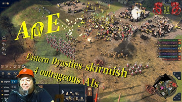 Age of Empires IV Livestream; Eastern Dynasties 8-way skirmish, random huge mapa