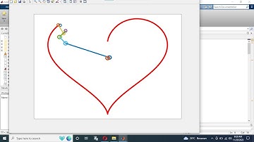 Modelling a Love Shape in MATLAB using Fourier Series Formula #matlab #fourierseries #coding