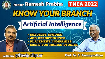 AI (Artificial Intelligence) | Know Your Branch | Professor Dr.S.Swamynathan | Mentor Ramesh Prabha