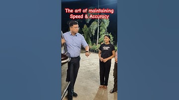 NV Sir explains SPEED & ACCURACY🔥 || DO NOT MISS #shorts #ytshorts #nvsir