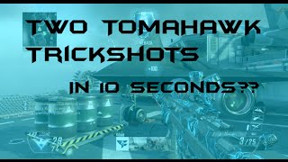 Two Tomahawk Trickshots in 10 Seconds!!!! - Black Ops 2