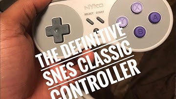 Nyko Super Mini Boss SNES Classic Controller Unboxing+ SNES CLASSIC GIVEAWAY