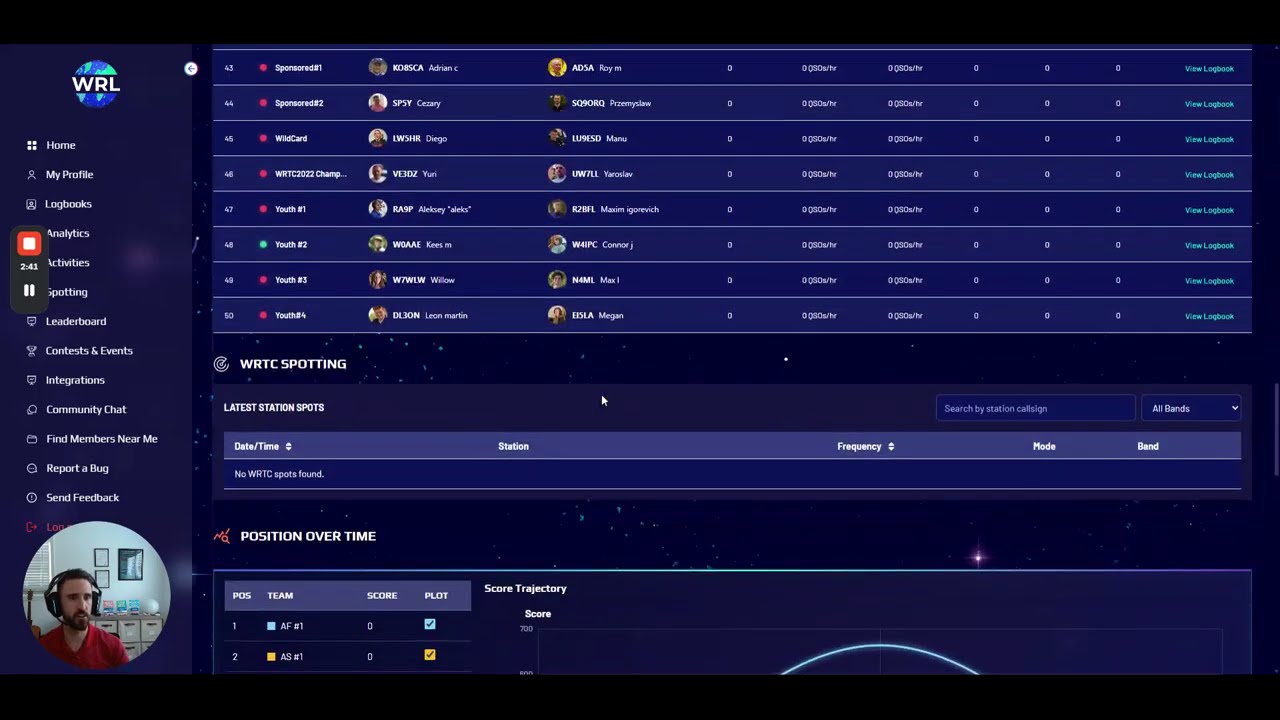 How to Use the Live Scoreboard in WRL for WRTC 2026