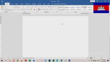 How To Change Your Initials In Microsoft Word - Technology  Cambodia TV