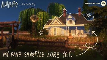 a southern gothic farm to lull you to sleep🐓 🕯️🐄sims 4 long play with commentary