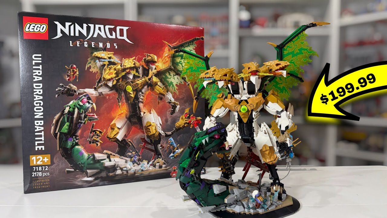 LEGO Ninjago Ultra Dragon Battle EARLY Review | Set 71872 - YouTube