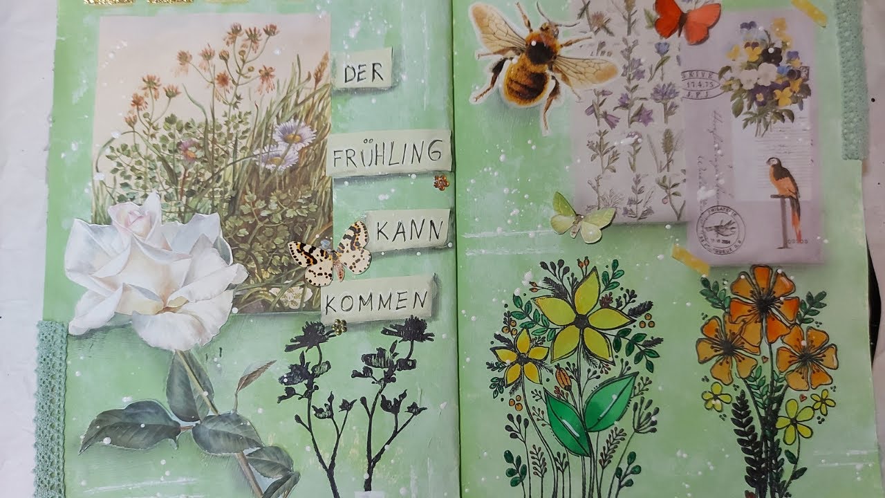 Art Journaling, Inspiration 2 YouTube