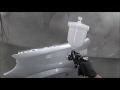 Spraying 2K clear coat - Devilbiss GTI Pro Lite TE20