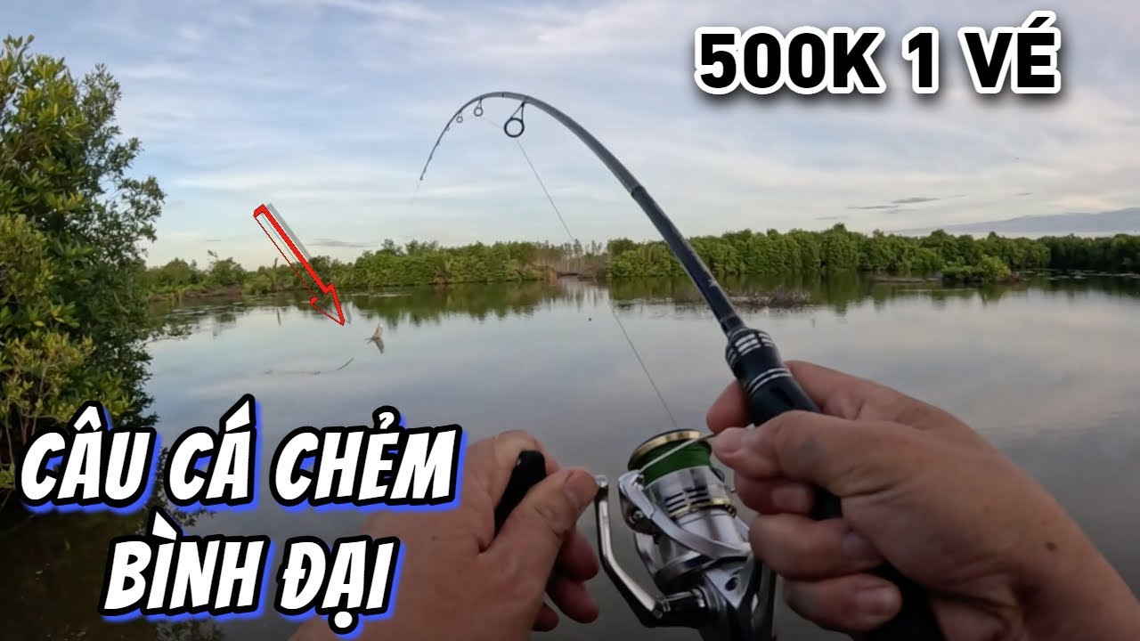 Câu lure cá chẻm ở Bình Đại - Bến Tre và 1 ngày may mắn !