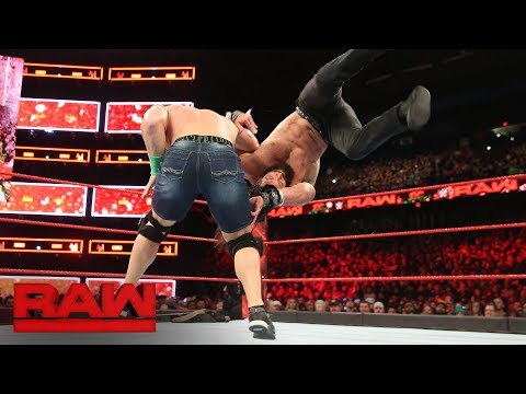 John Cena vs. Elias: Raw, Dec. 25, 2017