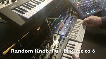 Hardware Jams - CV Connections w/ Arturia Microfreak & Microbrute (Drumbrute Impact Polyrhythm Mode)