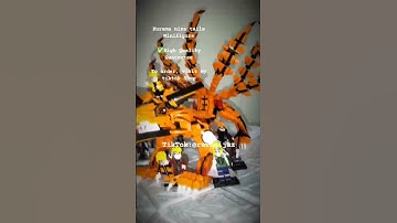 ✅KURAMA NINE TAILS MINIFIGURE _BUILDING BLOCKS _LEGOINGTO ORDER, LINK IN THE COMMENT SECTION 🔥
