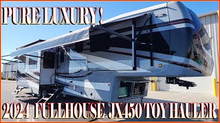 2024 Mobile Suites Fullhouse JX450 Luxury Toy Hauler Fifth Wheel @ Couchs RV Nation