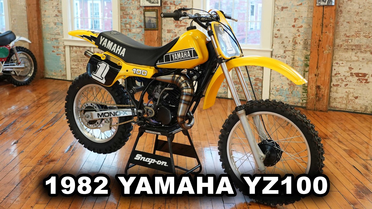 Ямаха YZ100 1982 года
