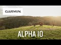 Garmin  alpha 10  systme de suivi et de dressage de chiens connect au smartphone