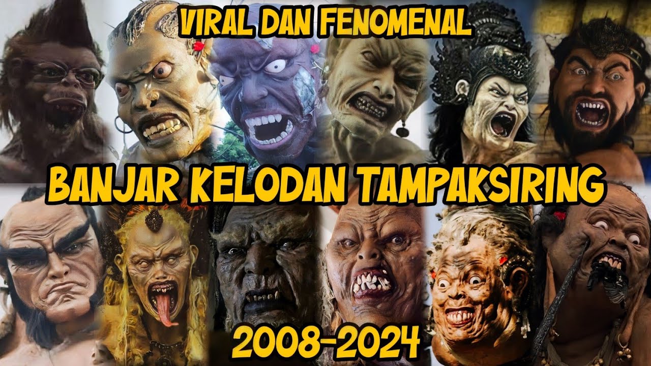 JOS ‼️ Inilah Ogoh Ogoh Br. Kelodan Tampaksiring Dari Tahun Ke Tahun