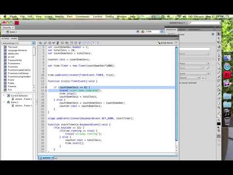 MyTekki Flash Tips ActionScript 3 Count Down Timer AS3