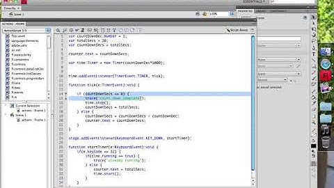 MyTekki Flash Tips ActionScript 3 Count Down Timer AS3