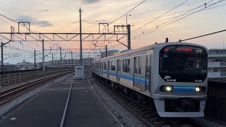 東京臨海高速鉄道70-000形Z9編成 浮間舟渡駅通過