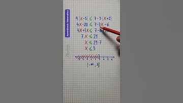 INECUACIONES de PRIMER GRADO