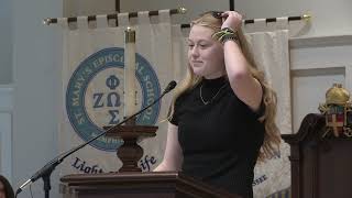 Kat Rogers '24 Senior Speech