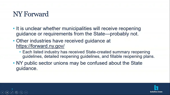 Webinar - How to Safely Reopen County Offices
