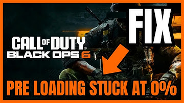 FIX Black Ops 6 Shaders PRE-Loading STUCK At 0% (QUICK & EASY) 2024