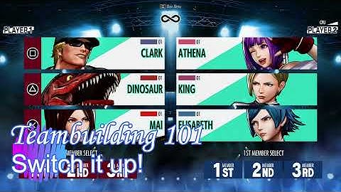 Understanding the art of Team Building in The King of Fighters XV