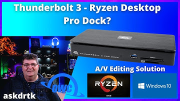 OWC Thunderbolt 3 Pro Dock on Ryzen Desktop PC - Long Term Review