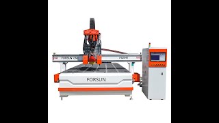 The machine presentation and working video of #Oscillating Knife #Cutting Machine----FORSUN CNC