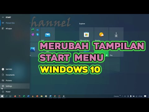 Merubah Tampilan Start