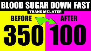 This Lowers Blood Sugar Faster than Anything Else