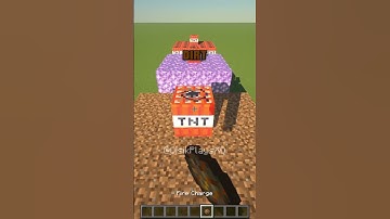 TNT VS Different Blocks in Minecraft! 💣 #shorts