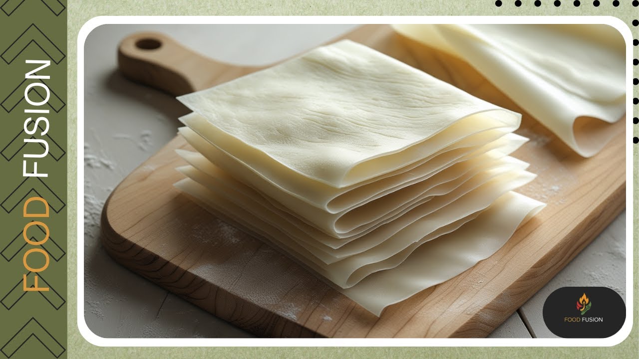 How to Make Spring Roll Wrappers at Home | Easy & Perfect Every Time ...