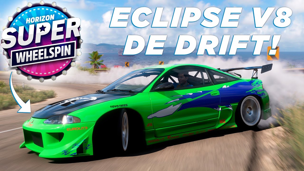 DRIFT COM OS CARROS DA ROLETA DO FORZA HORIZON 5