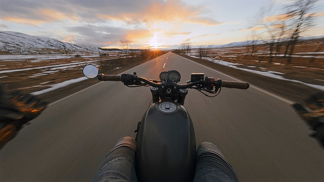 The Most Beautiful Road Sunset I've Ever Seen | 48 mins of Pure Sound POV