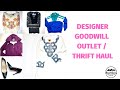 Designer Thrift / Goodwill Outlet Haul - Louboutins & Tory Burch!!