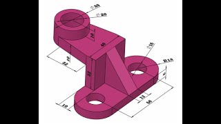 Pieza en SolidWorks