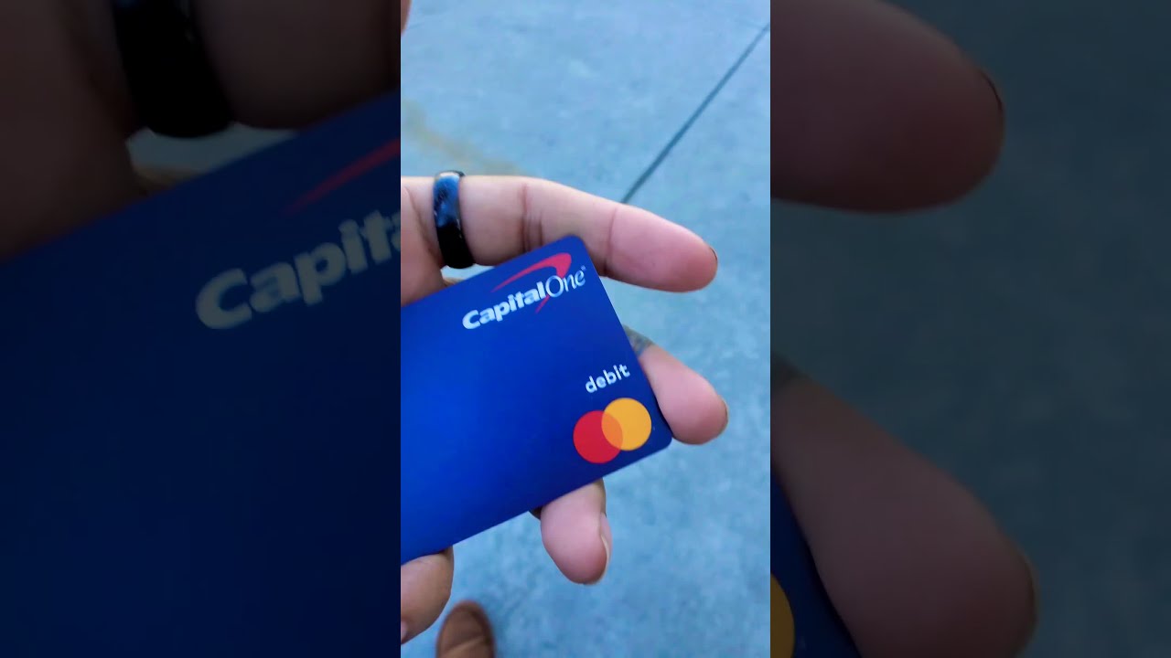 Capital One Atm Cash Deposit Capital One 360 Checking Youtube