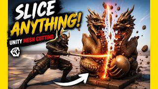 How to Slice ANY 3D Object in Unity! ⚔️🔥 | Unity Object Slicing Tutorial | Free Unity Asset